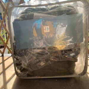 Home Treasures Green electric blanket queen